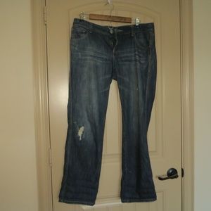 Boyfriend New York&Co Low Rise Straight Leg Jeans